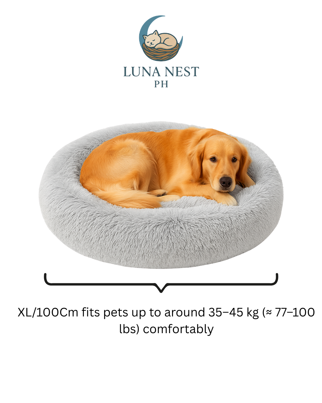 Luna Nest Premium Calming Bed